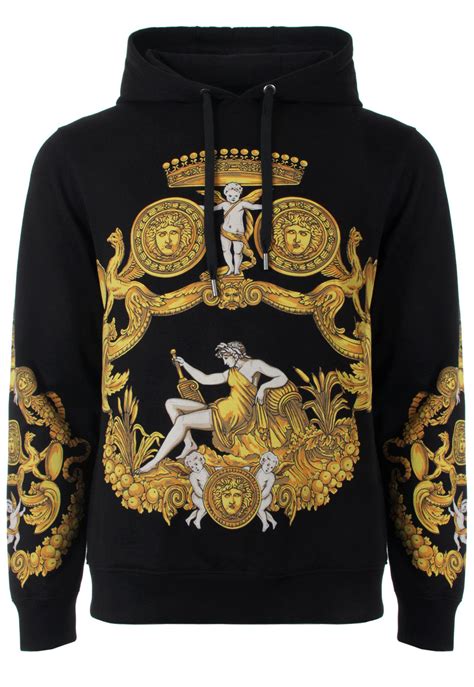 versace jumper mens|versace hoodie men's sale.